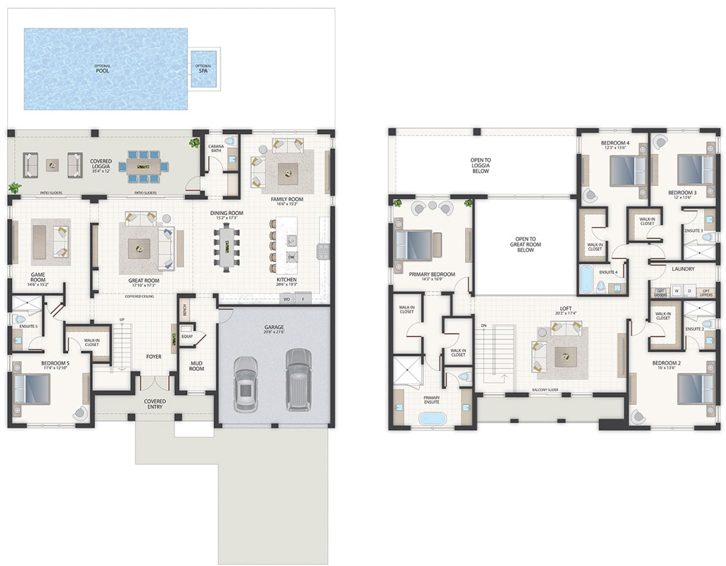 Casa Sol - Floorplan Image