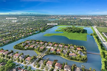New Lakefront Construction a Rare Find in Miami Lakes – Until Now