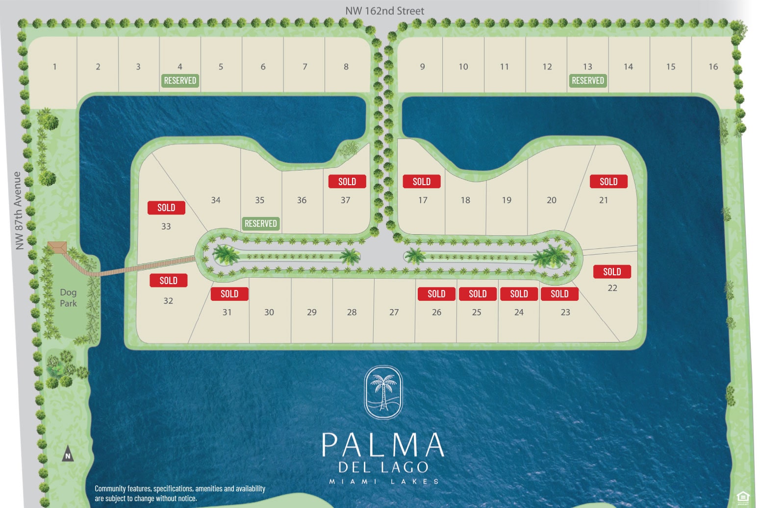 Palma Del Lago Master Siteplan