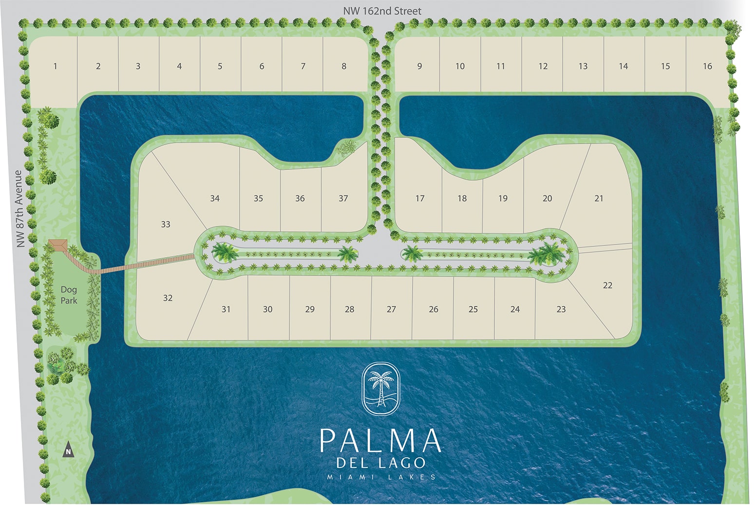 Palma Del Lago Master Siteplan