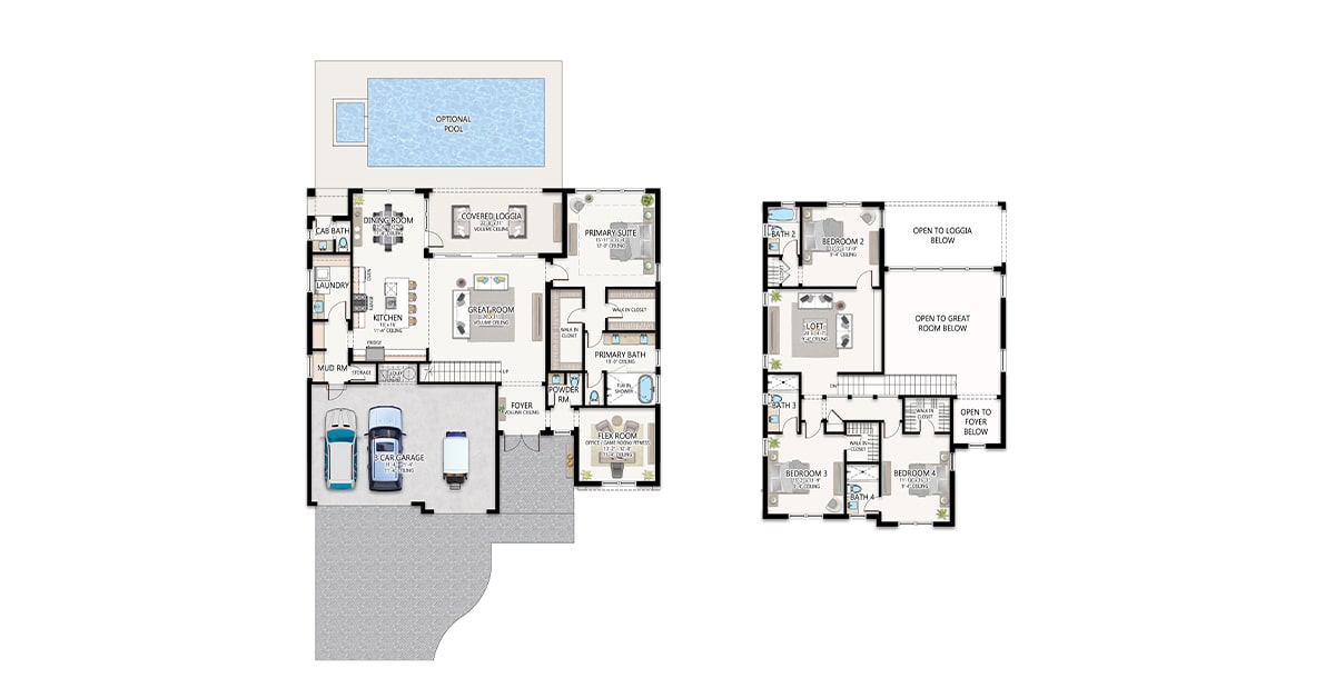 Miami Lakes FLoorplan