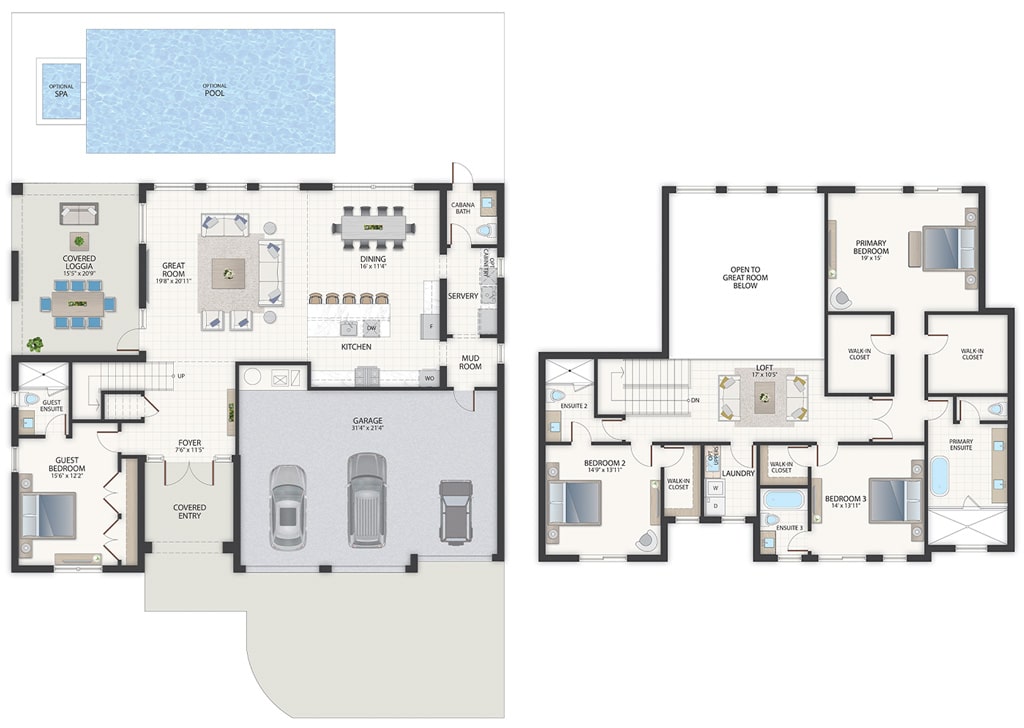 Casa Laguna - Floorplan Image