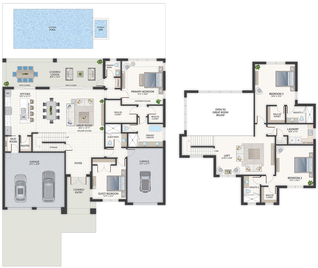 Casa Verano - Floorplan Image