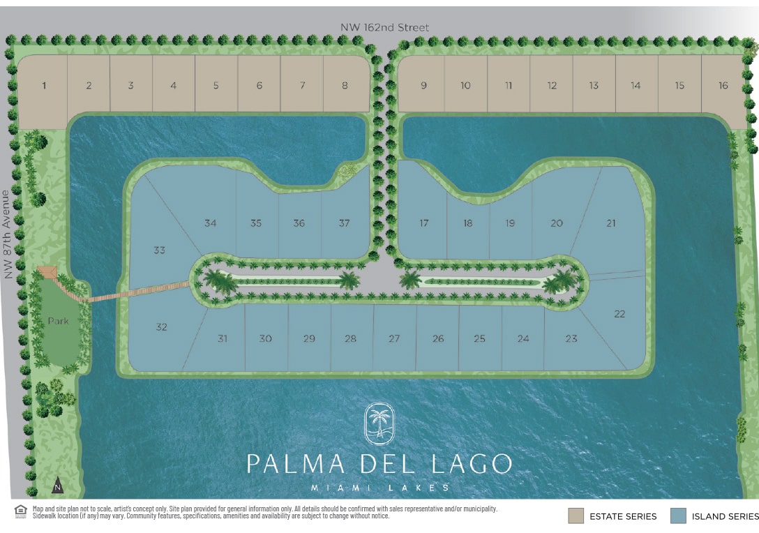 Palma Del Lago Master Siteplan
